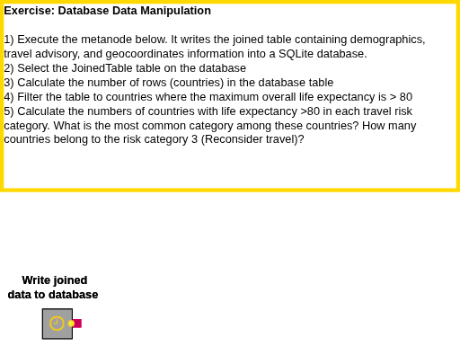 08 Database Data Manipulation — NodePit