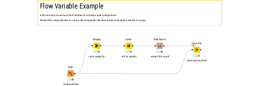 Flow Variable Example — NodePit